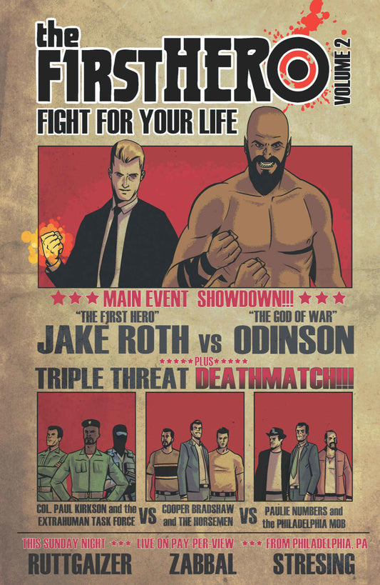 2015 - The F1rst Hero: Fight For Your Life TP - M - ENG - PRE-ORDER 1