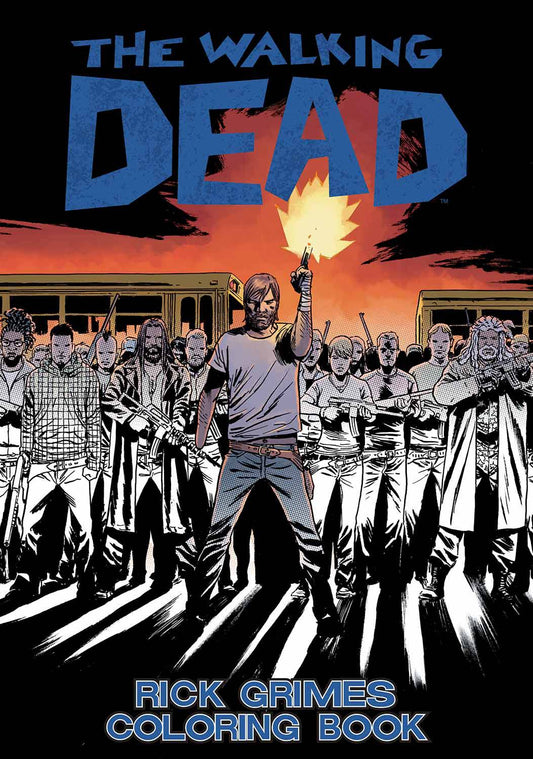 2016 - The Walking Dead Rick Grimes Adult Coloring Book - M - ENG - PRE-ORDER 1