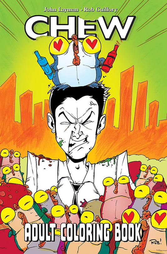 2019 - Chew Adult Coloring Book TP - M - ENG - PRE-ORDER 1
