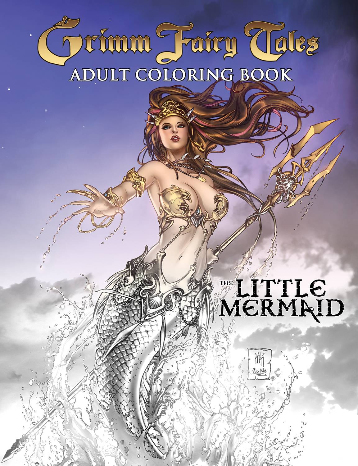 2018 - Grimm Fairy Tales: Adult Coloring Book - The Little Mermaid - M - ENG - PRE-ORDER 1