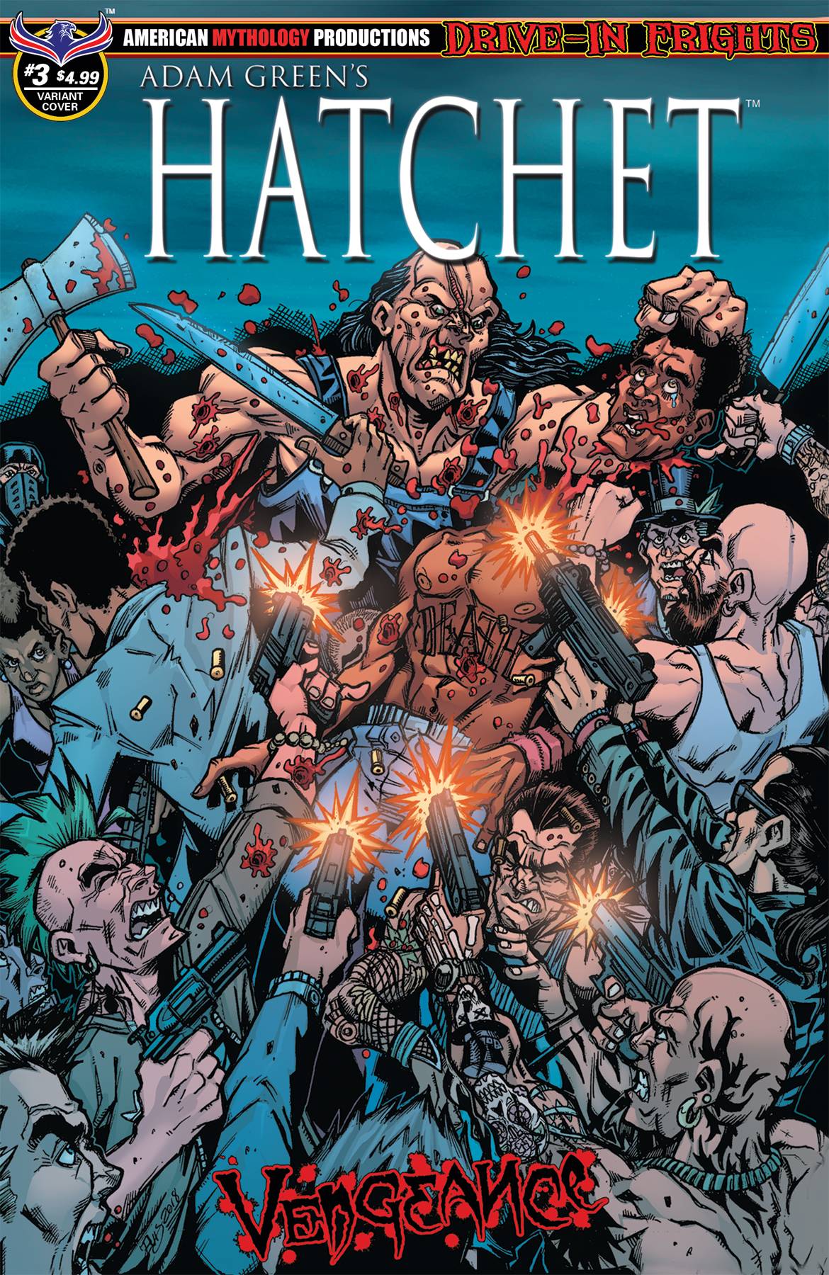 2021 - American Mythology - ON DEMAND - Hatchet: Vengeance #3 Var. A - M - Eng 1