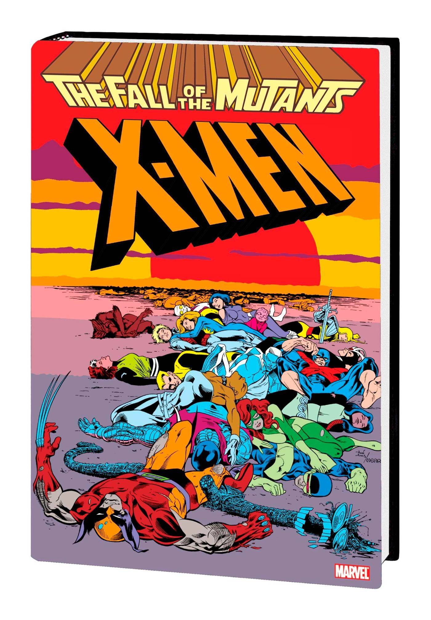 2022 - X-Men: The Fall Of The Mutants Omnibus Var. HC-B - M - ENG - PRE-ORDER 1