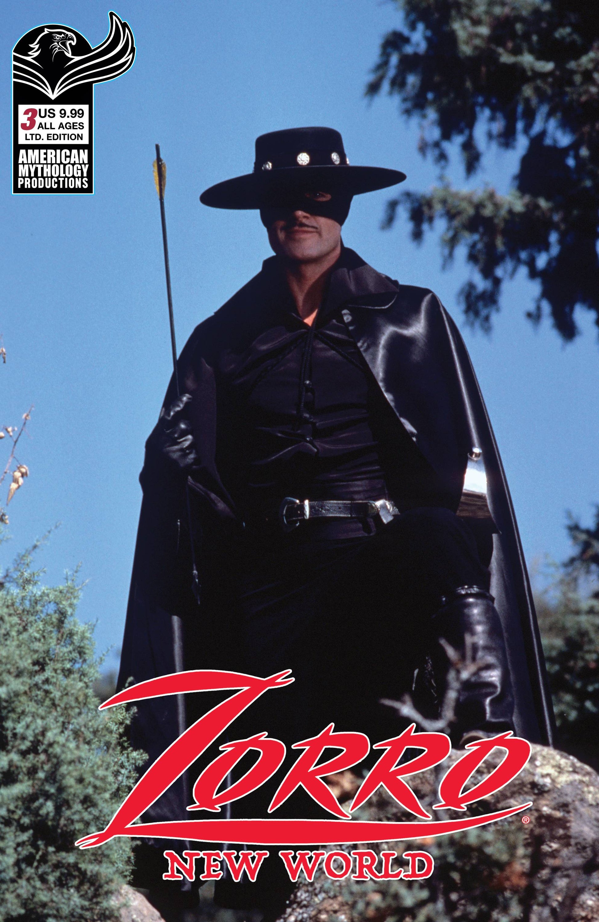 2022 - American Mythology - ON DEMAND - Zorro New World #3 Var. B - M - Eng 1