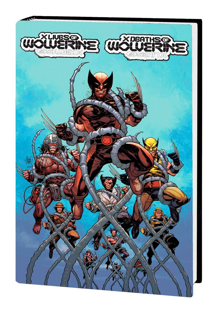 2022 - The X Lives & Deaths of Wolverine HC Var. HC-A - X Lives of Wolverine #1-5 and X Deaths of Wolverine #1-5 - M - ENG - PRE-ORDER 1