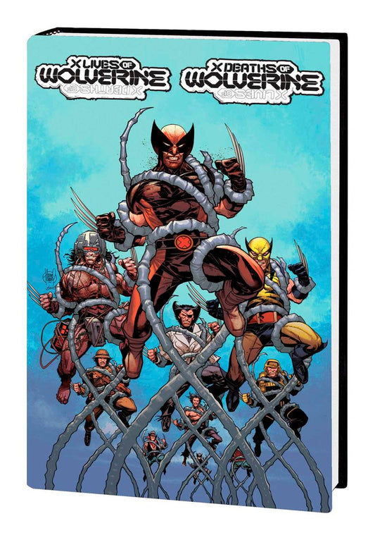 2022 - The X Lives & Deaths of Wolverine HC Var. HC-A - X Lives of Wolverine #1-5 and X Deaths of Wolverine #1-5 - M - ENG - PRE-ORDER 1