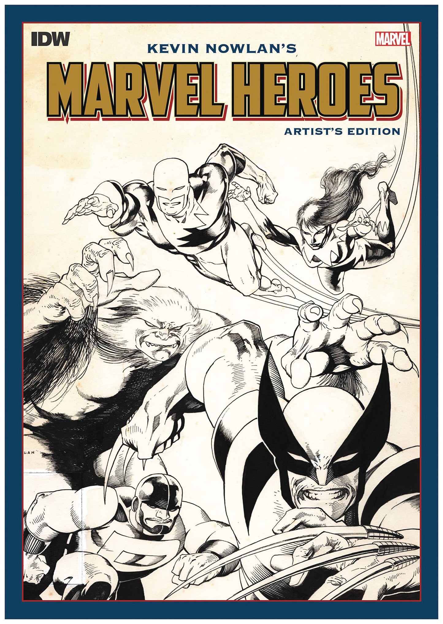2023 - Kevin Nowlan's Marvel Heroes Artist's Edition Var. A - M - ENG - PRE-ORDER 1