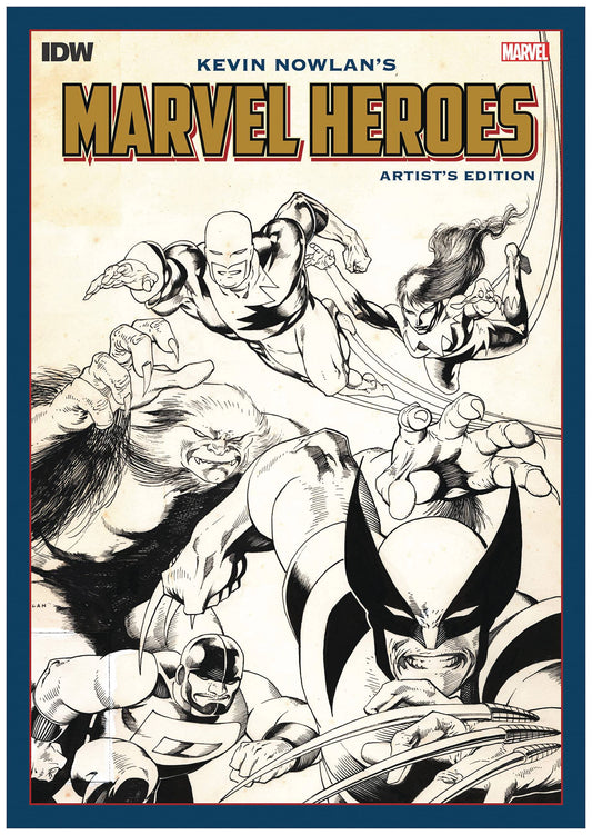 2023 - Kevin Nowlan's Marvel Heroes Artist's Edition Var. A - M - ENG - PRE-ORDER 1