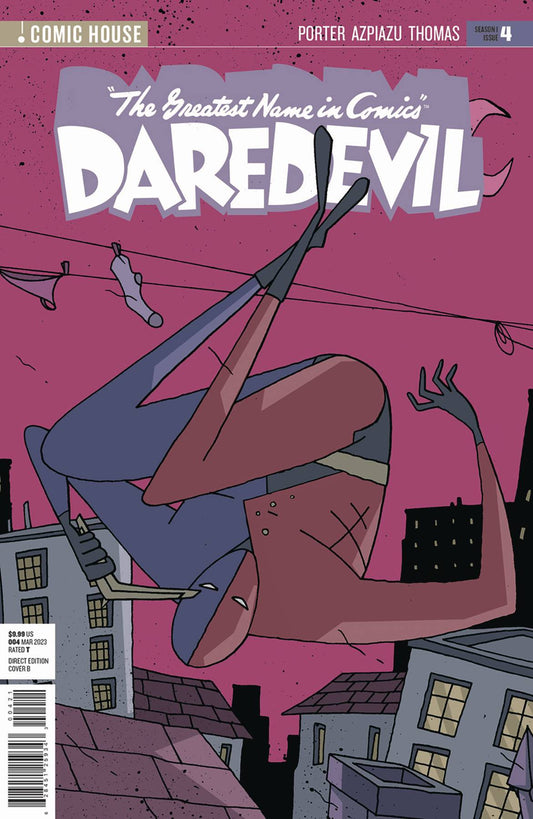 2023 - Chapterhouse Publishing - ON DEMAND - The Greatest Name in Comics: Daredevil #4 Var. B - M - Eng 1