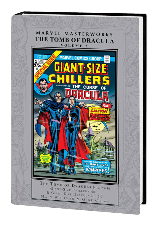2023 - Marvel Masterworks: The Tomb of Dracula HC #3 Var. HC-A - M - ENG - PRE-ORDER 1