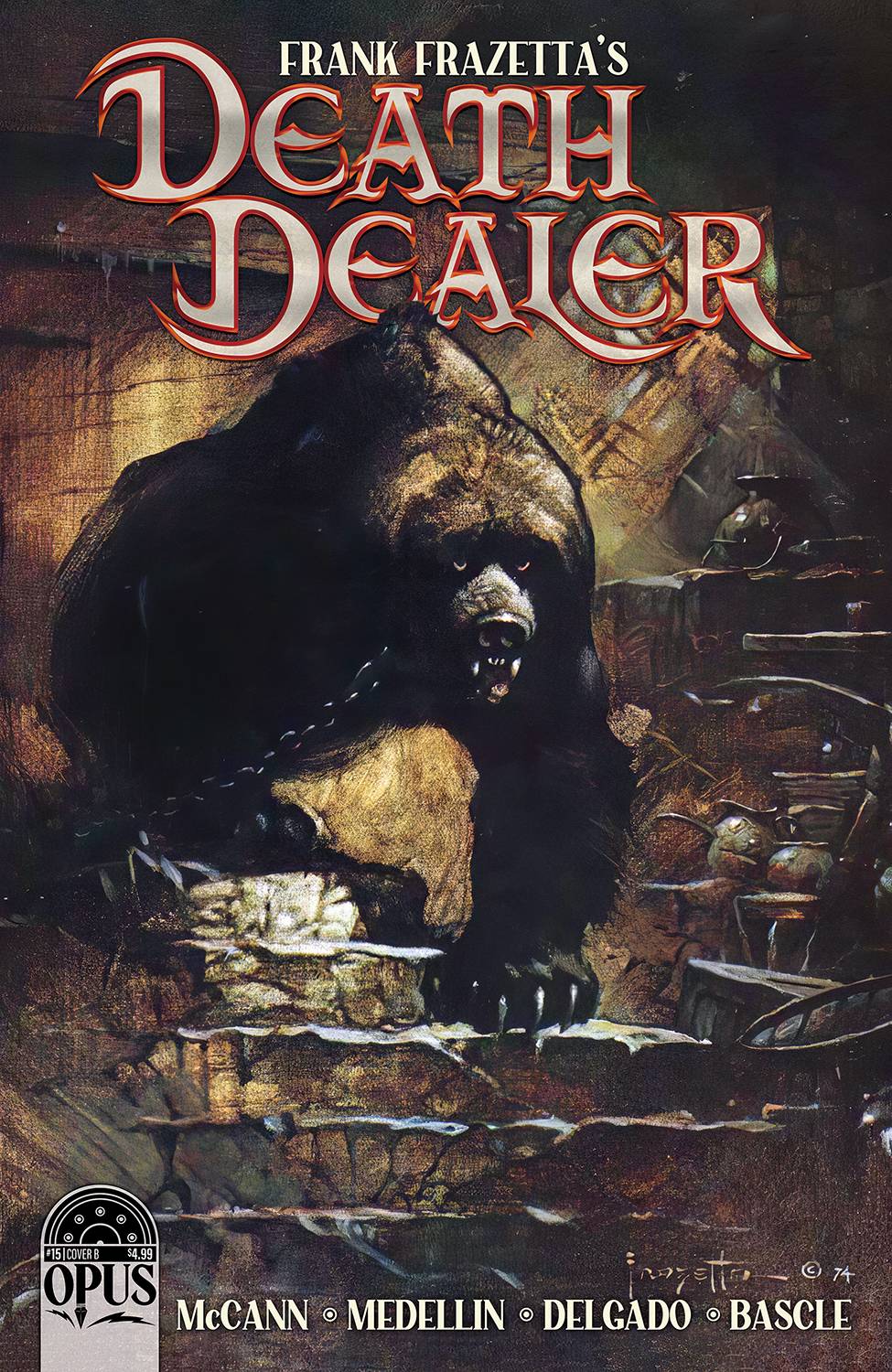 2023 - Opus Comics - ON DEMAND - Frank Frazetta's Death Dealer (Opus) #15 Var. B - M - Eng 1