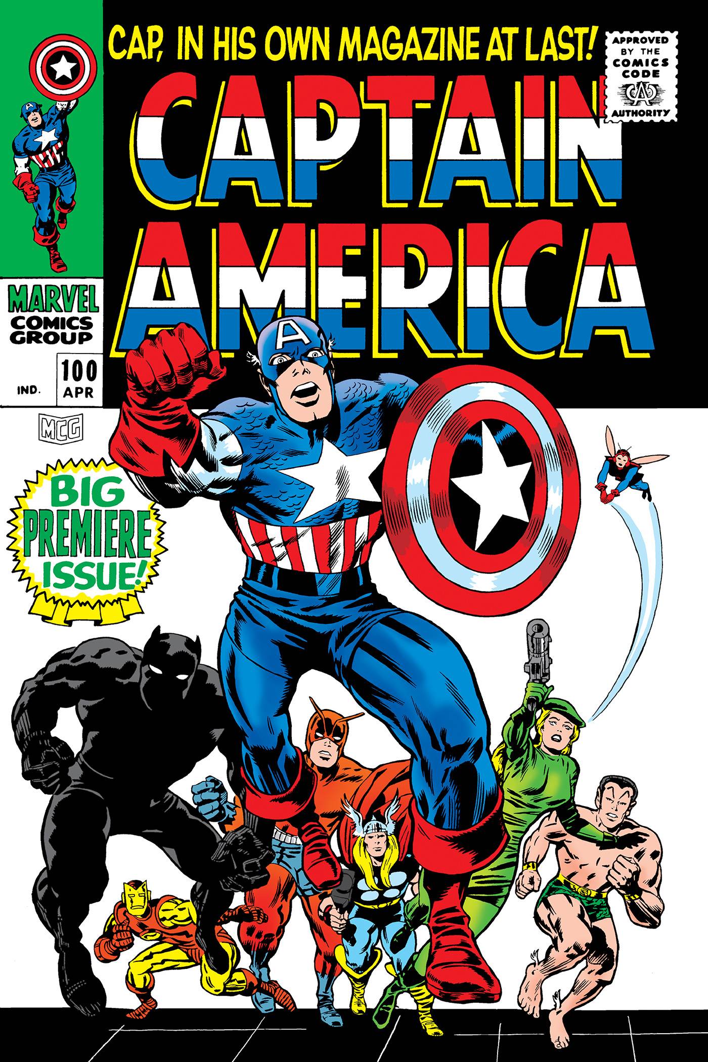 2024 - Mighty Marvel Masterworks: Captain America TP #3 Var. B - M - ENG - PRE-ORDER 1