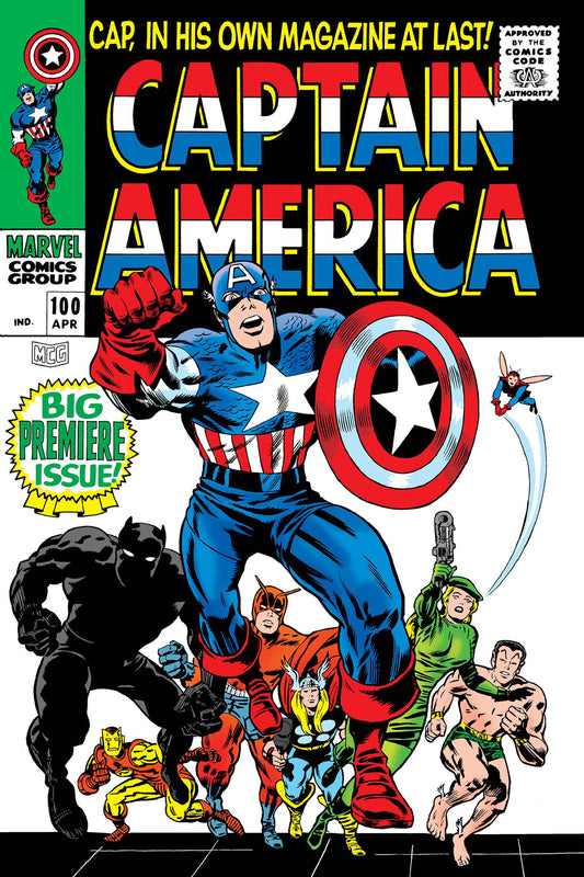 2024 - Mighty Marvel Masterworks: Captain America TP #3 Var. B - M - ENG - PRE-ORDER 1