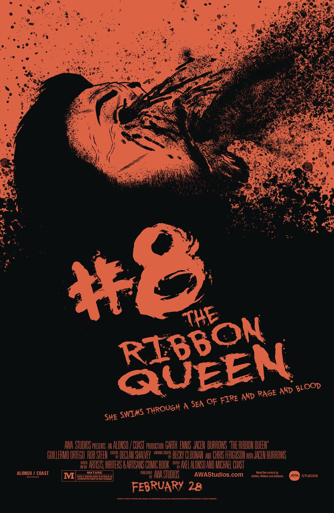 2024 - AWA Studios - ON DEMAND - The Ribbon Queen #8 Var. C - M - Eng 1