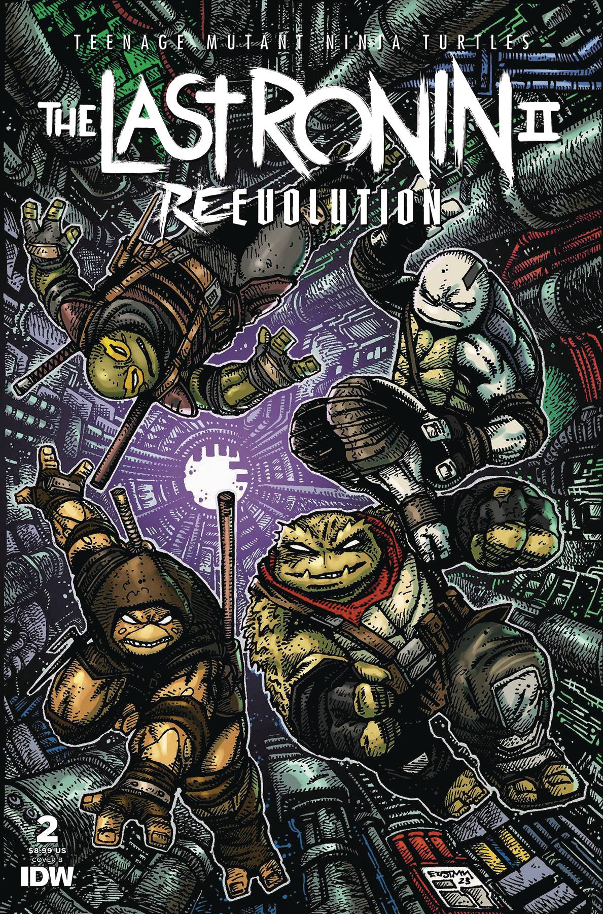 2024 - TMNT: The Last Ronin II - Re-Evolution #2 Var. B - M - ENG 1