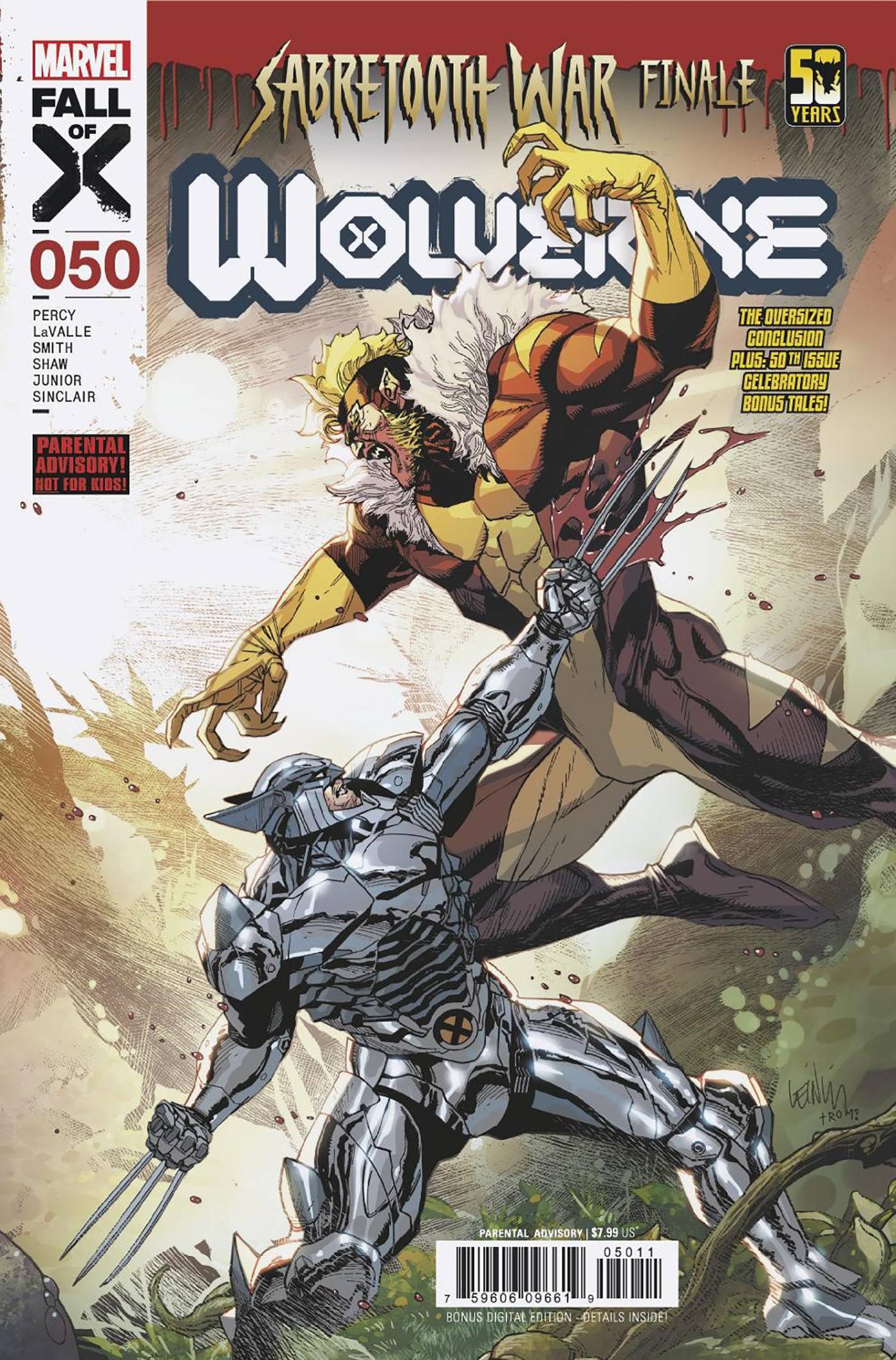 2024 - Marvel Comics - Wolverine, Vol. 7 #50 Var. A - M - ENG 1