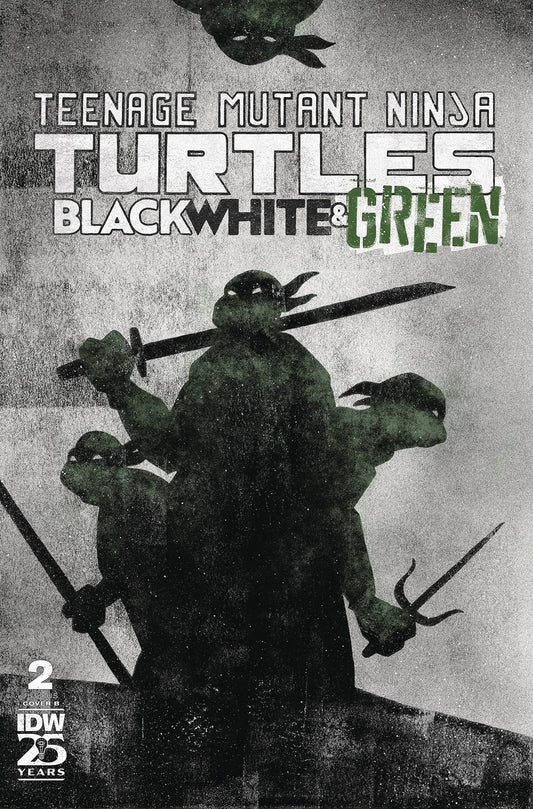 2024 - Teenage Mutant Ninja Turtles: Black, White & Green #2 Var. B - M - ENG 1