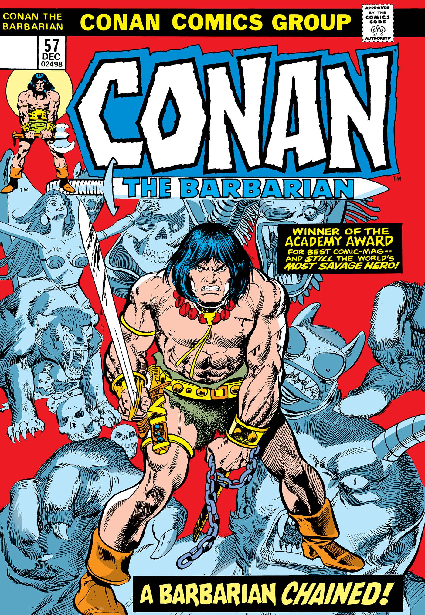 2024 - Conan The Barbarian: The Original Comics Omnibus Vol. 1 #3 Var. HC-B - M - ENG - PRE-ORDER 1