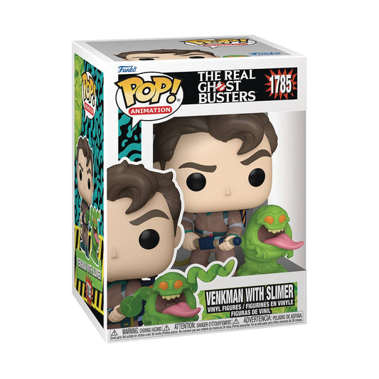 Pop & buddy real Ghostbusters venkman w slimer Fig - M 1