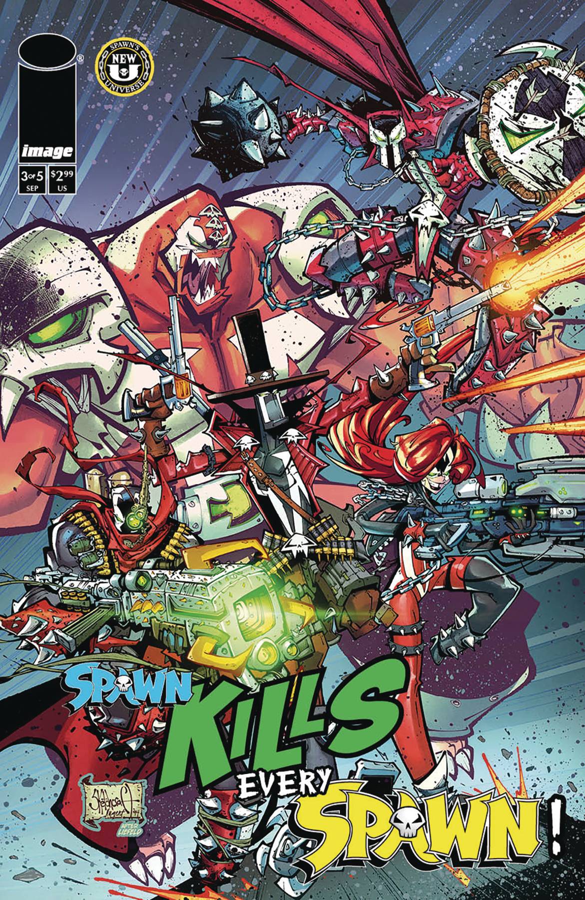 2024 - Image Comics - Spawn Kills Every Spawn! #3 Var. A - M - ENG 1