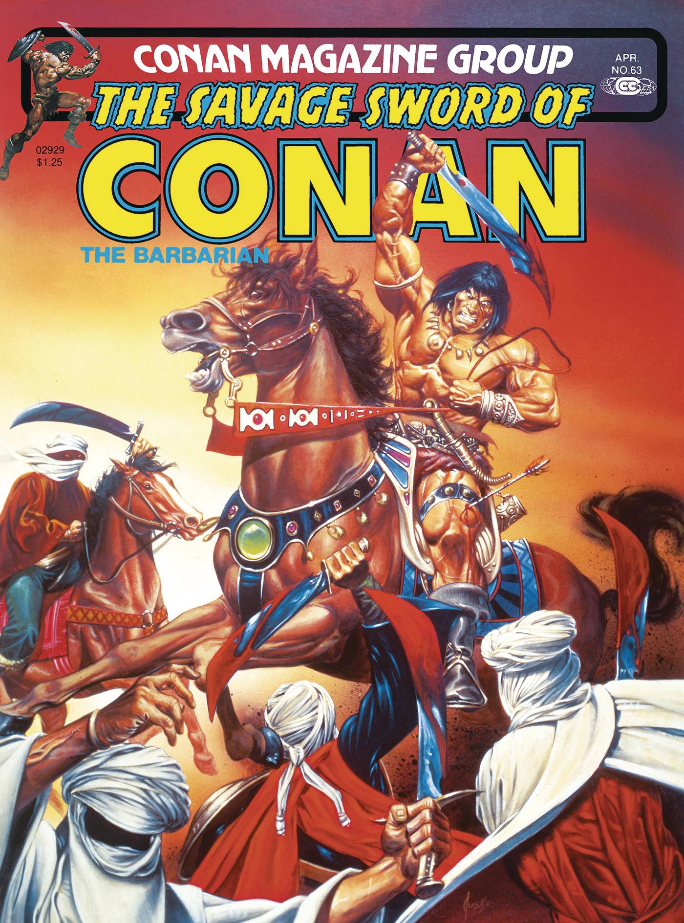 2025 - The Savage Sword of Conan: The Original Comics Omnibus Vol. 1 #5 Var. A - M - ENG 1
