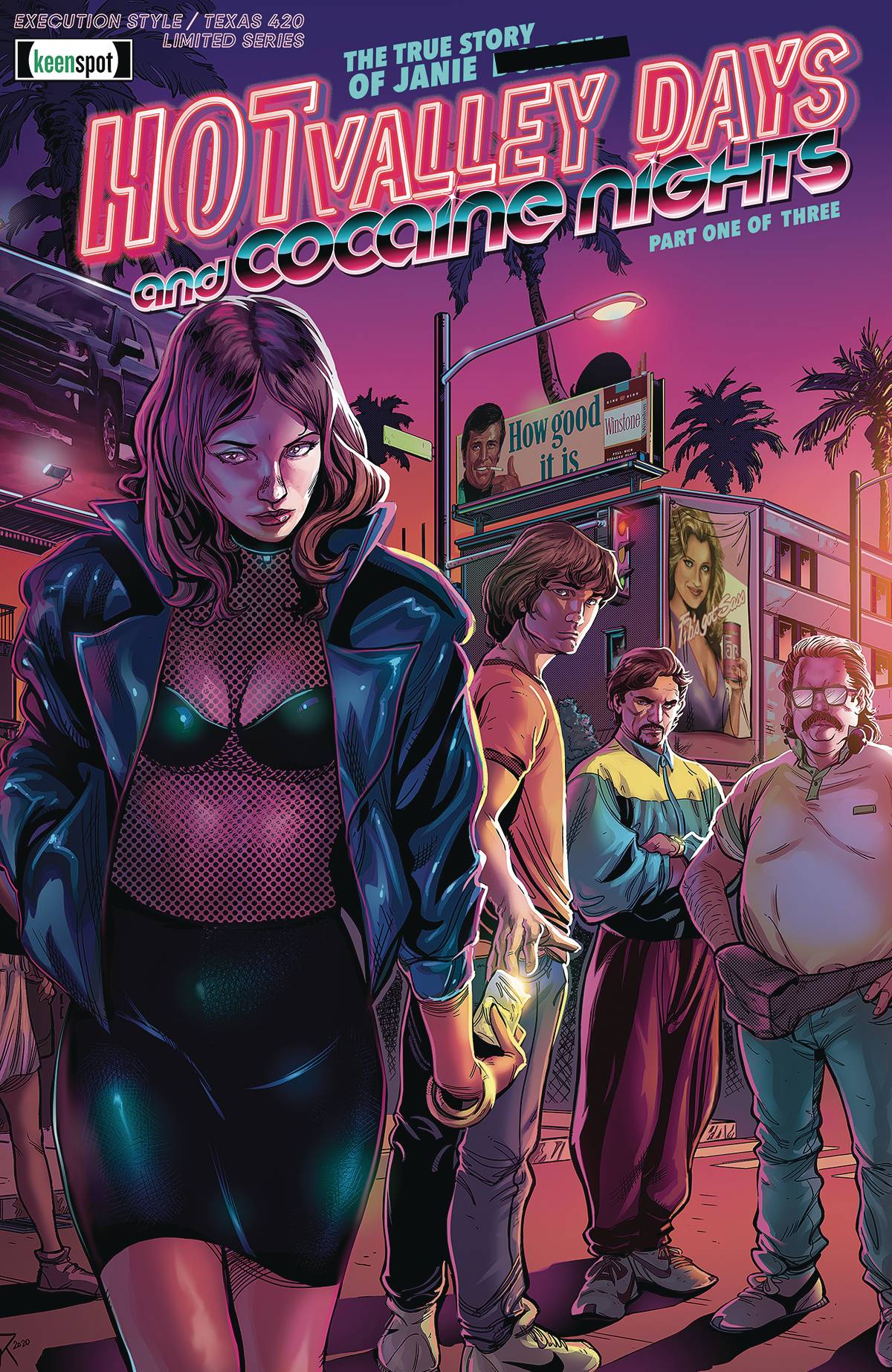 2025 - Hot Valley Days and Cocaine Nights #1 Var. A - M - ENG 1