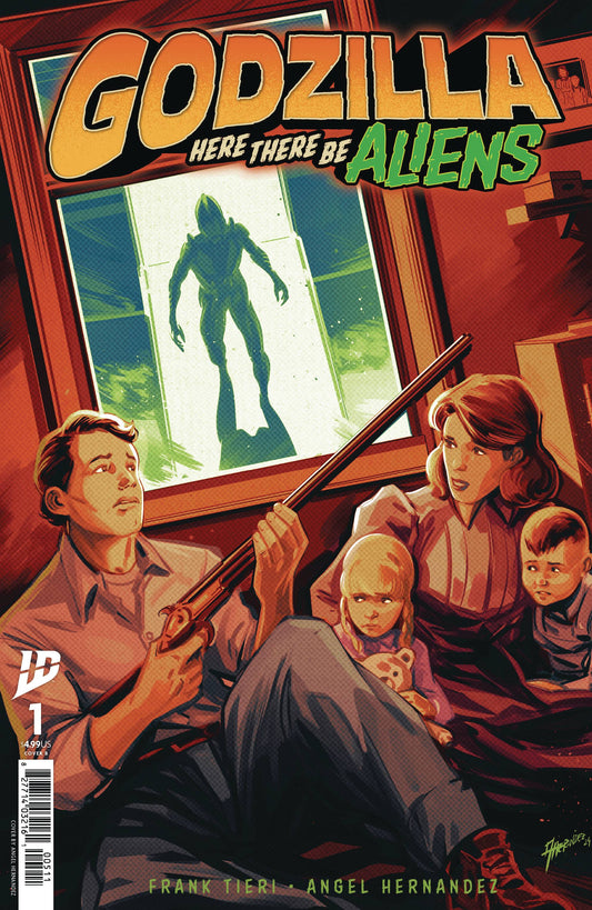 2025 - Godzilla: Here There Be Aliens #1 Var. B - M - ENG 1