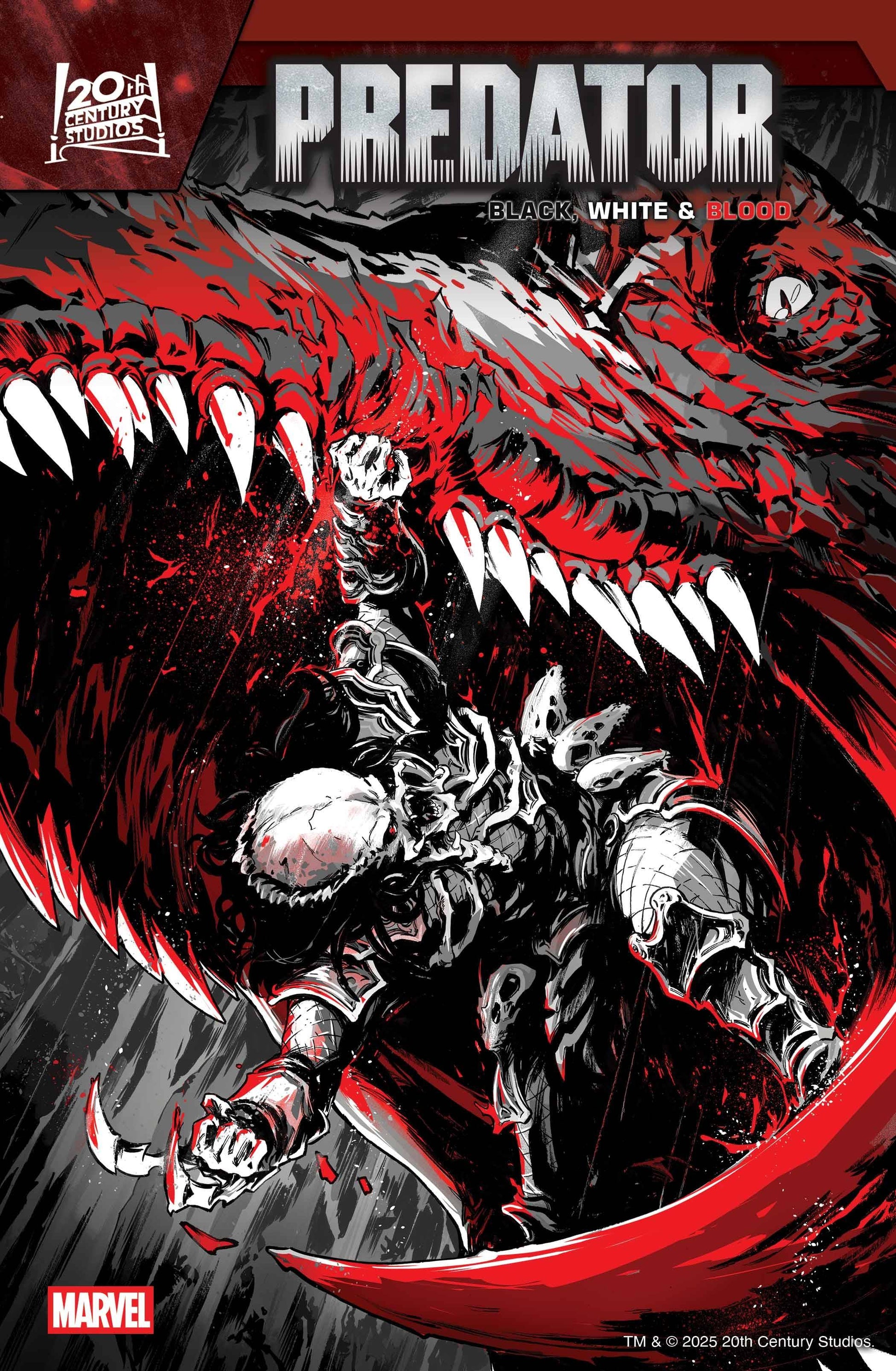 2025 - Predator: Black, White & Blood #1 Var. C - M - ENG 1