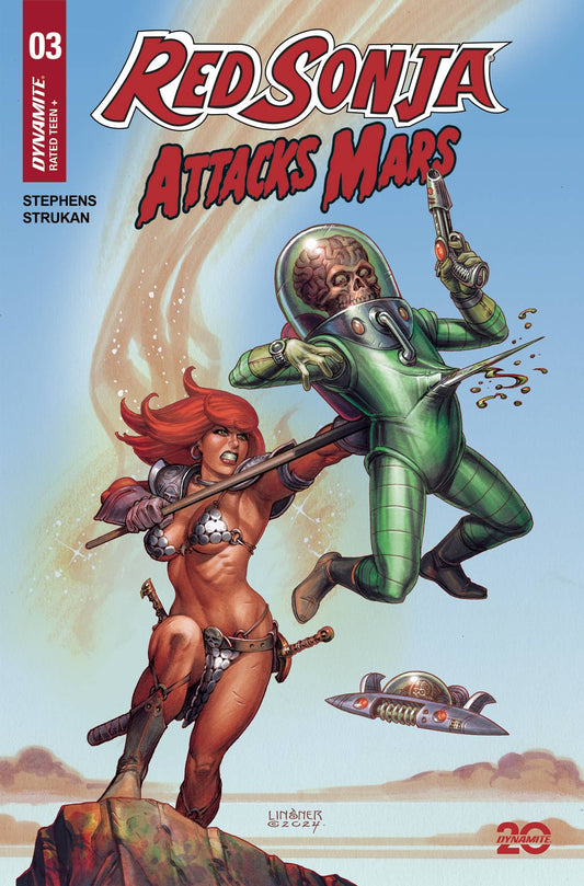 2025 - Red Sonja Attacks Mars #3 Var. A - M - ENG 1