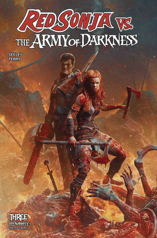 2025 - Red Sonja vs. The Army of Darkness #3 Var. A - M - ENG 1