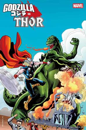 2025 - Godzilla vs. Thor #1 Var. F - M - ENG 1