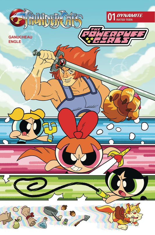 2025 - Thundercats / The Powerpuff Girls #1 Var. B - M - ENG 1