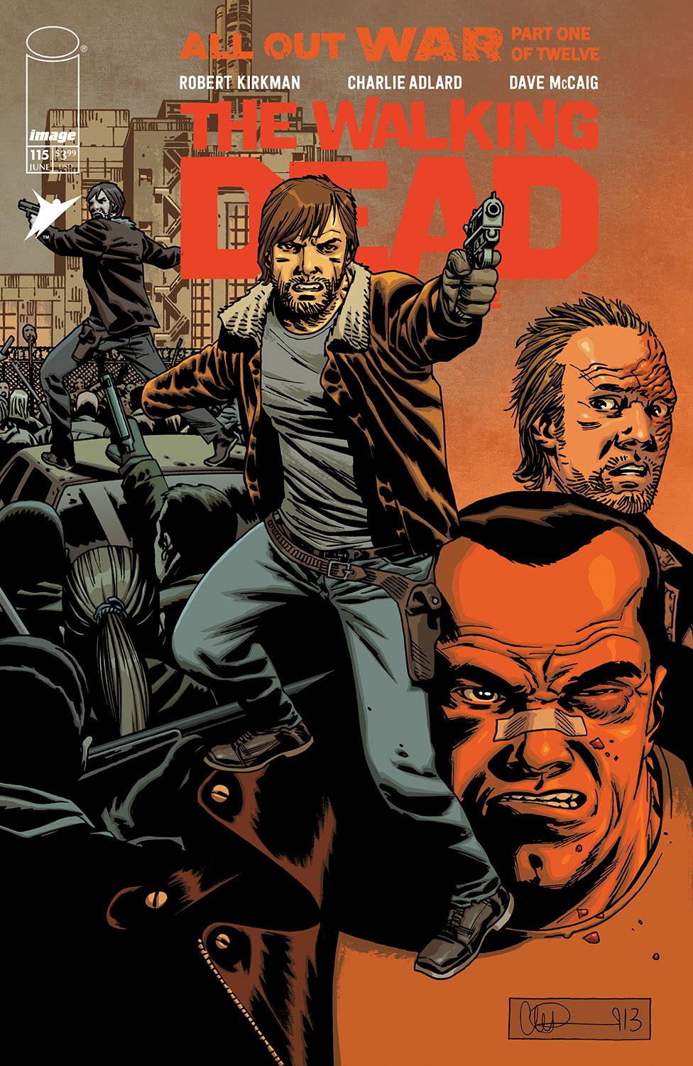 2025 - The Walking Dead Deluxe #115 Var. B - M - ENG 1