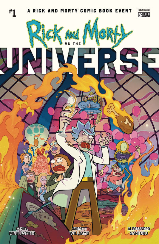 2025 - Rick and Morty vs. The Universe #1 Var. A - M - ENG 1