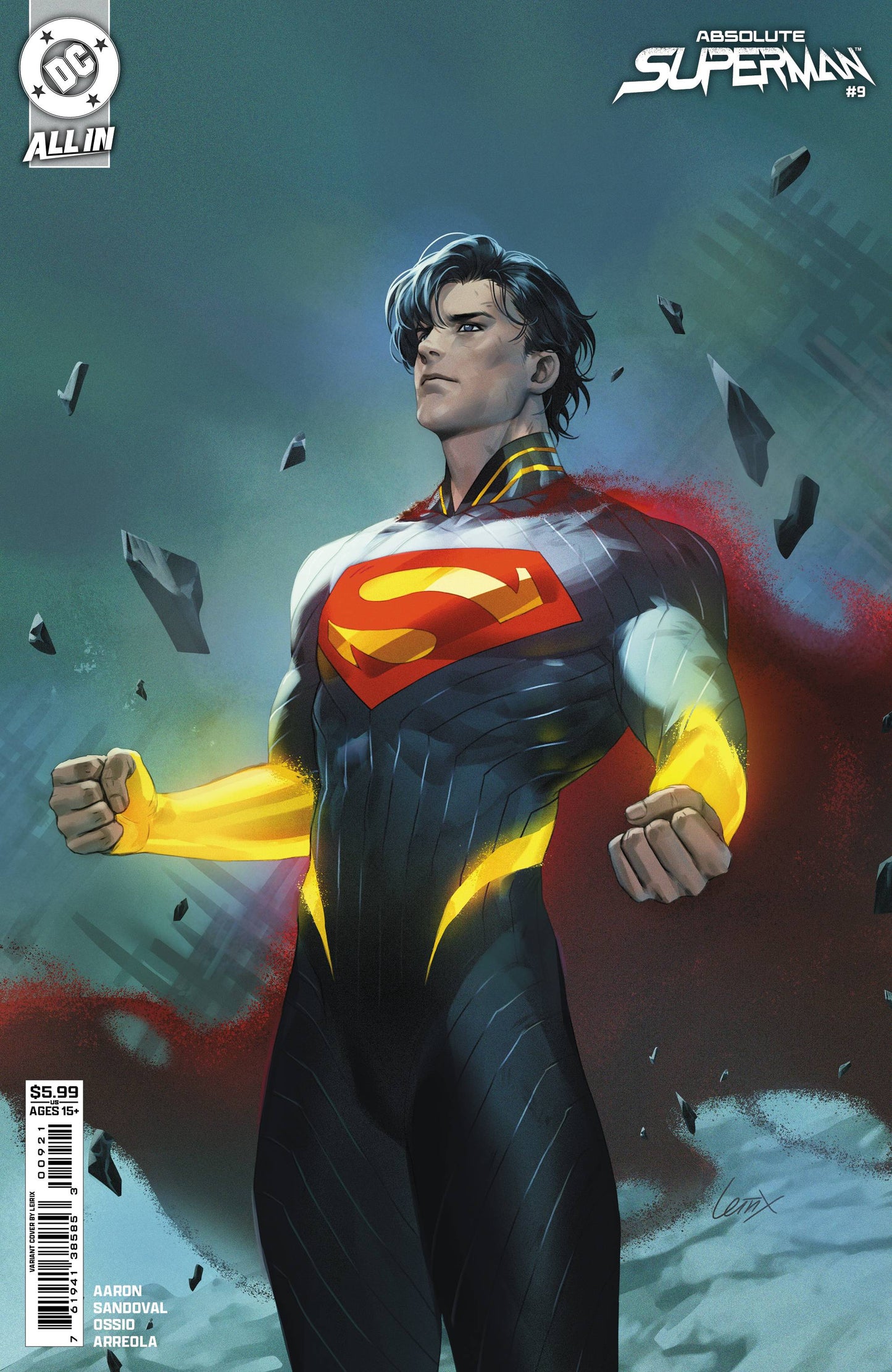 2025 - Absolute Superman #9 Var. B - M - ENG 1