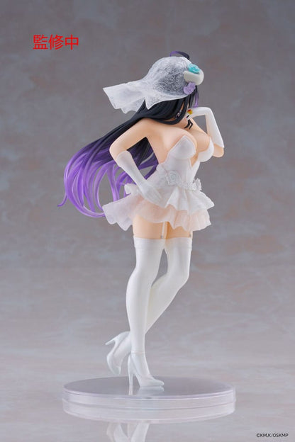 Overlord Coreful PVC Statue Albedo Wedding Ver. 18 cm - M 3