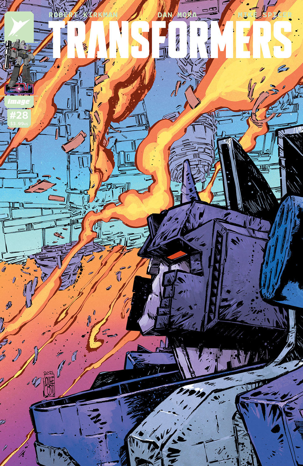 2025 - Transformers #28 Cvr C Jorge Corona & Mike Spicer Connecting Var - M - ENG 1