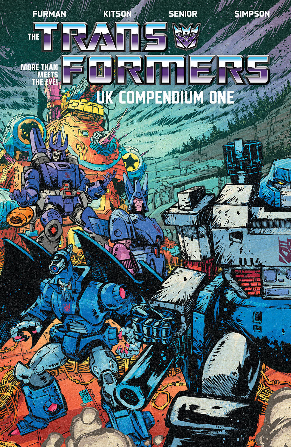 2025 - Transformers Uk Compendium Book 01 Jorge Corona & Mike Spicer Cvr - M - ENG 1