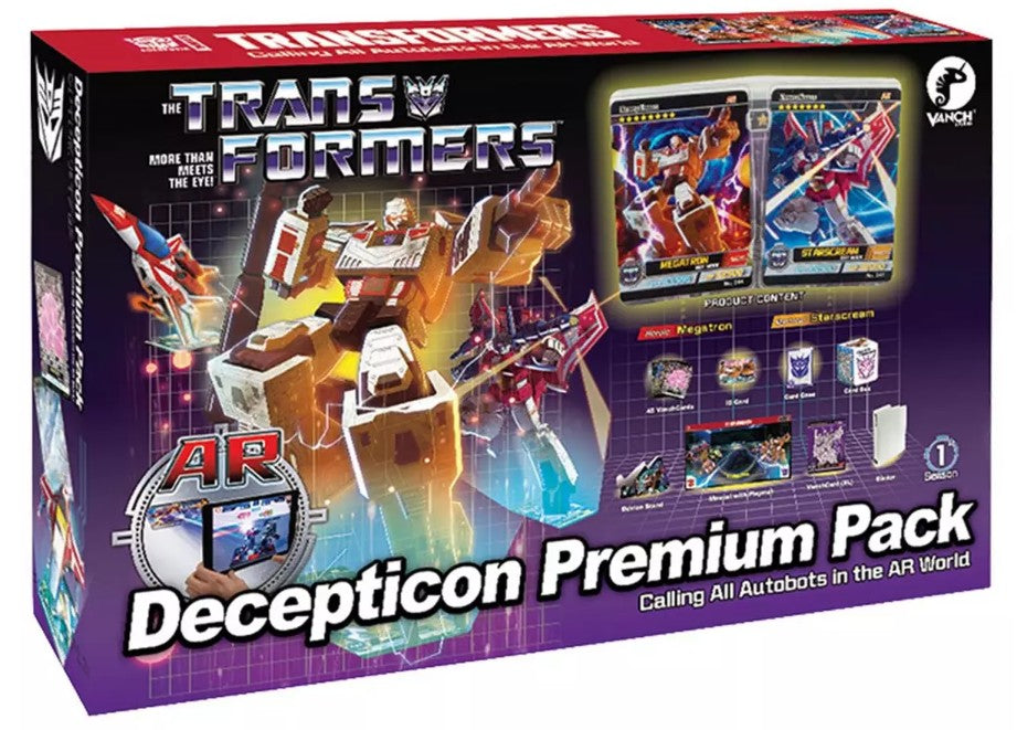 Transformers Vanch Card Decepticon Box - M 1
