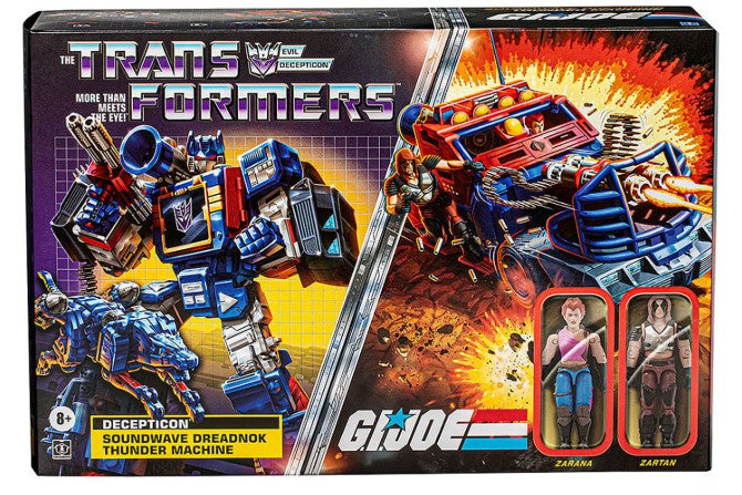 Transformers x G.I. Joe Soundwave, Zartan & Zarana - M 1