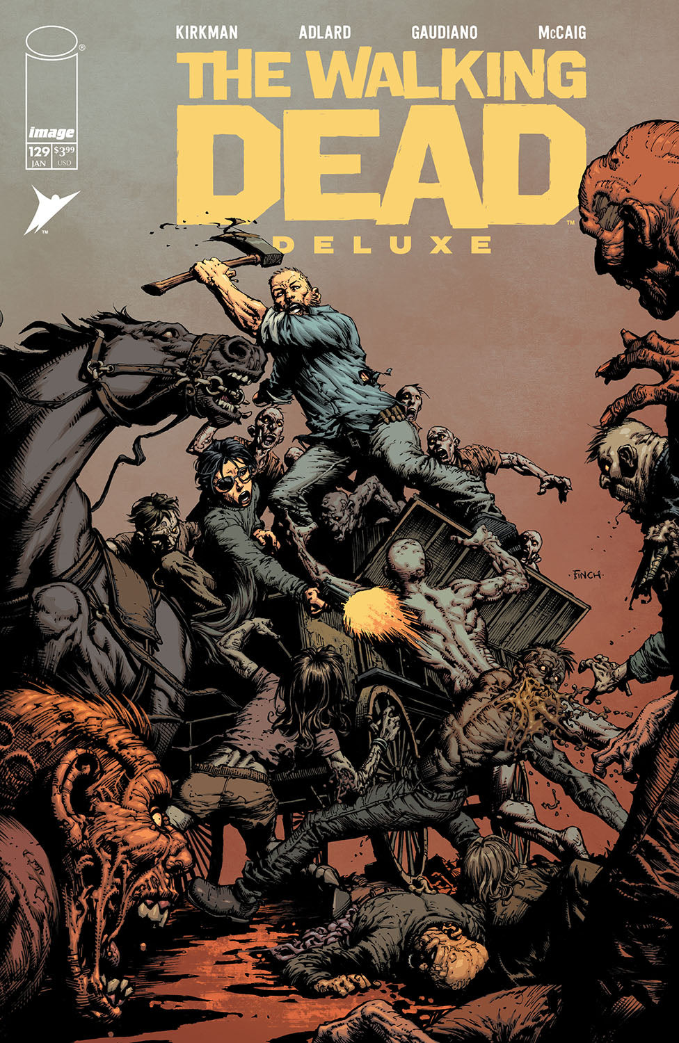 2025 - Walking Dead Deluxe #129 Cvr A David Finch & Dave Mccaig - M - ENG 1