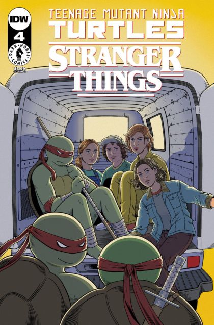 2023 - IDW Publishing - ON DEMAND - Teenage Mutant Ninja Turtles x Stranger Things #4 Var. C - M - Eng 1