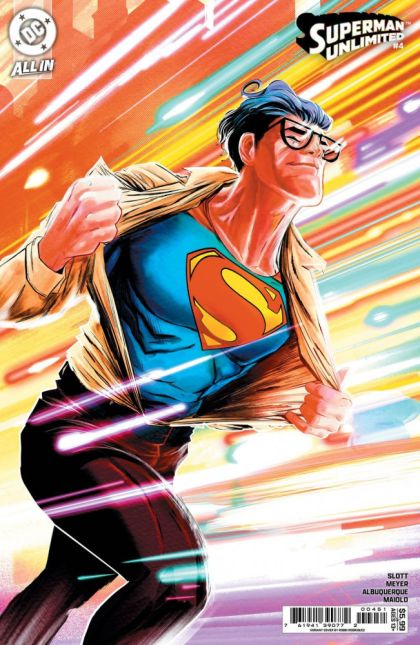 2025 - Superman Unlimited #4 Var. D - Look, Up in the Sky! It's a Bat! - M - ENG - PRE-ORDER 1