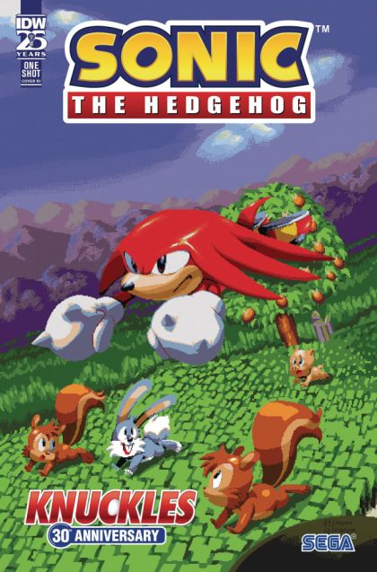 2024 - IDW Publishing - ON DEMAND - Sonic The Hedgehog: Knuckles' 30th Anniversary Special #1 Var. C - M - Eng 1