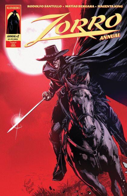 Zorro Annual #1 Cvr B Fico Ossio Var - M - ENG - PROMO 1