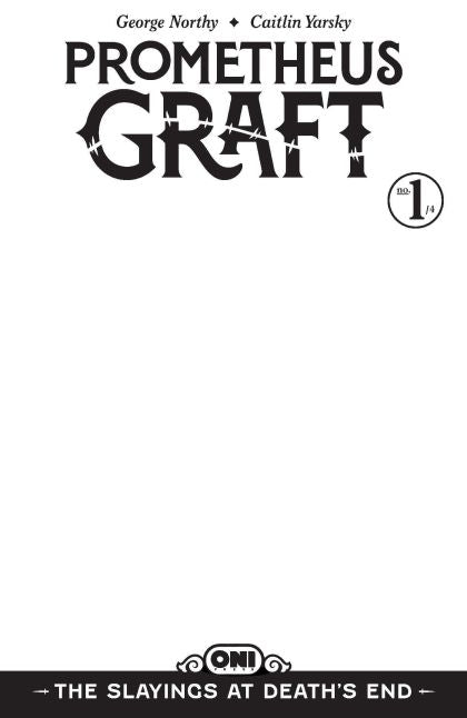 Prometheus Graft: The Slayings At Death'S End #1 Cvr D Blank Sketch Var - M - ENG - PROMO 1