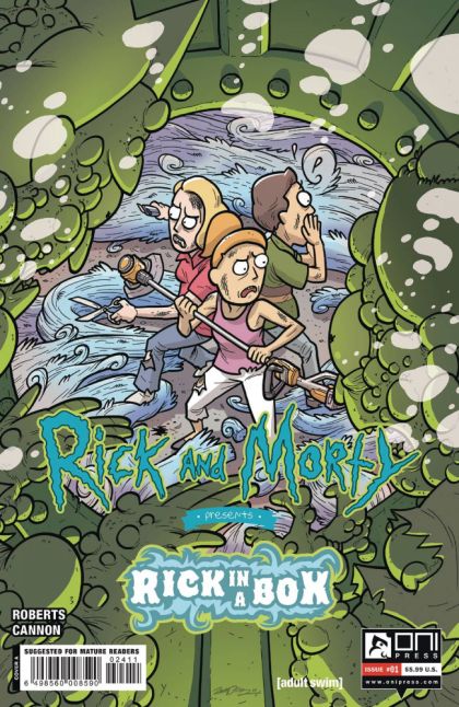 2023 - Oni Press - ON DEMAND - Rick & Morty Presents Rick In A Box #1 Var. A - M - Eng 1