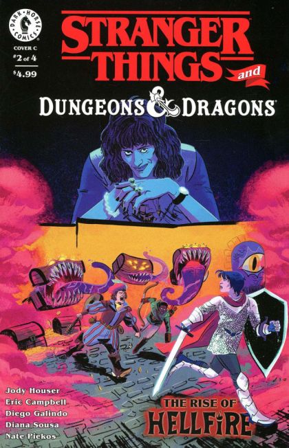 2025 - Stranger Things: Dungeons & Dragons - The Rise of Hellfire #2 Var. C - M - ENG - PRE-ORDER 1