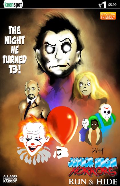 2026 - Junior High: Horrors Run & Hide #1 Var. B - M - ENG 1