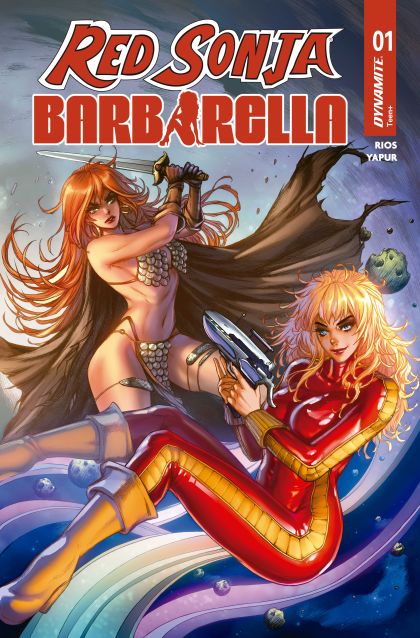 2026 - Red Sonja / Barbarella #1 Var. B - M - ENG - PROMO 1