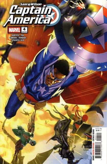 2025 - Sam Wilson: Captain America #4 Var. A - M - ENG - PRE-ORDER 1
